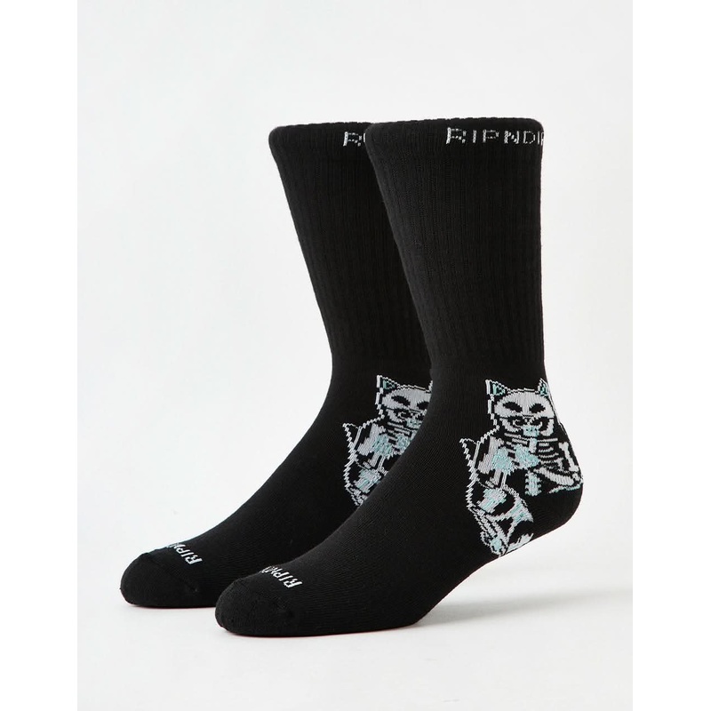 RIPNDIP Lord Skelly Socks – Black