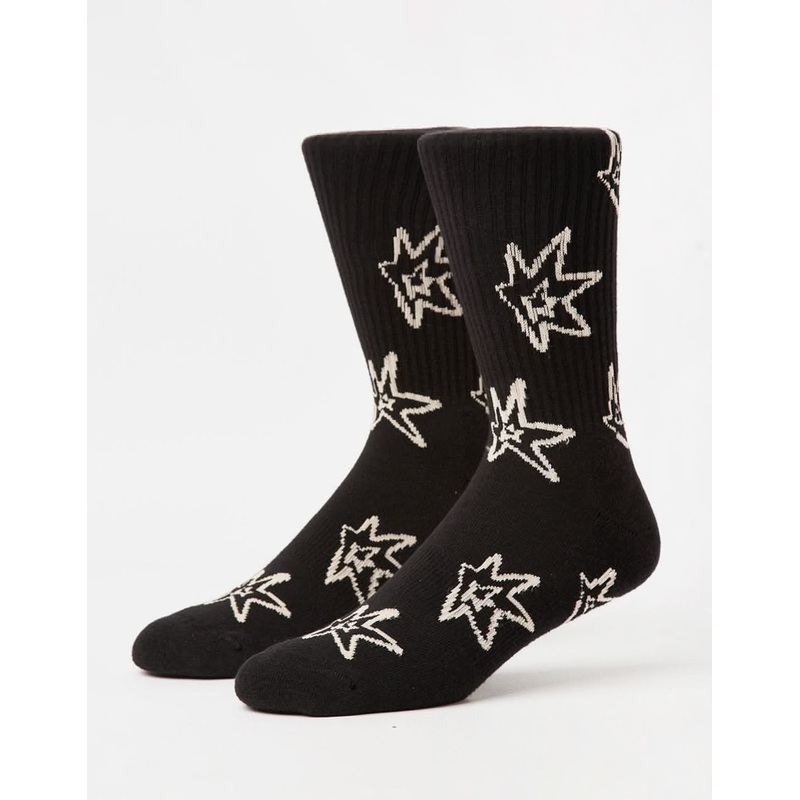 Sparks Crew Socks – Black