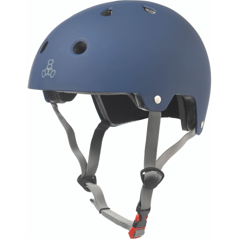 Triple 8 Brainsaver EPS Helmet – Blue Rubber