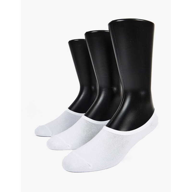 Dickies Dickies Invisible 3-Pack Socks – White