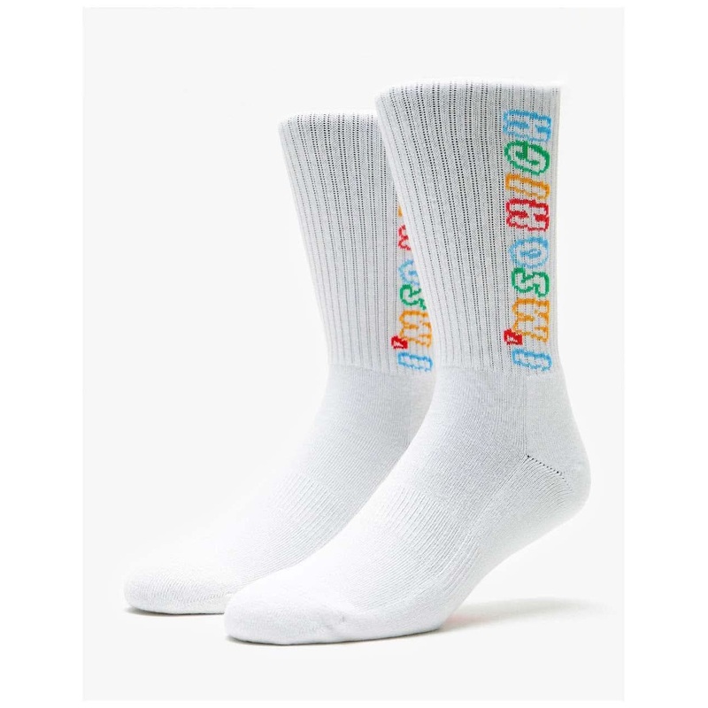 I’m So High Socks – White