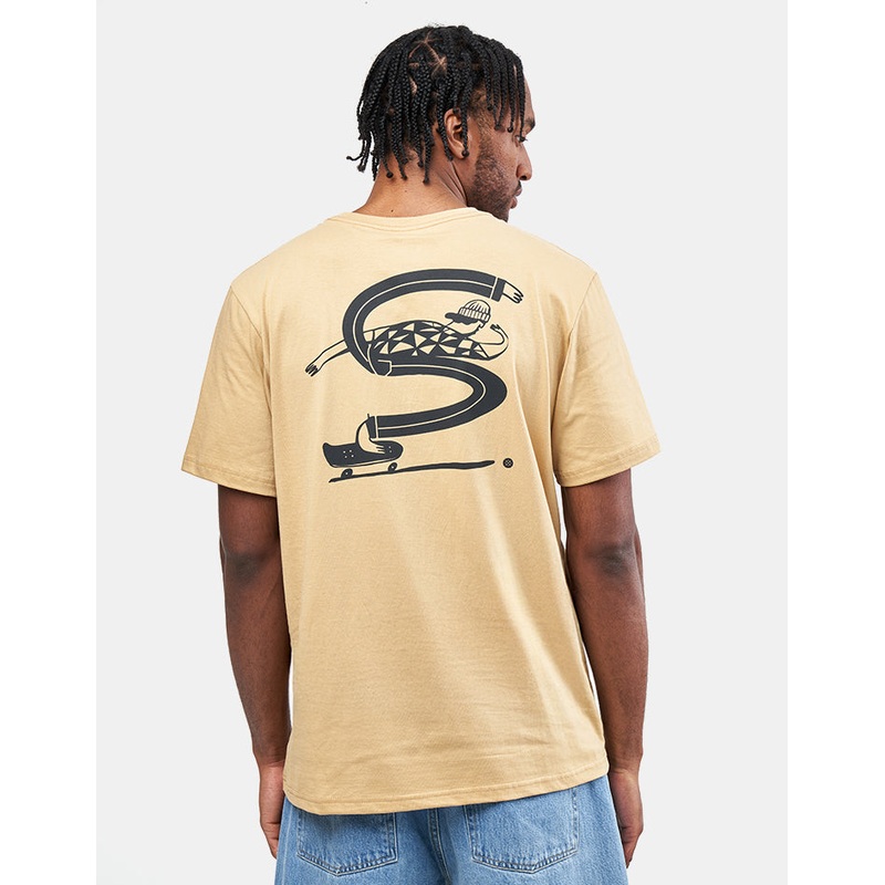 Stance Pounding Pavement T-Shirt – Khaki
