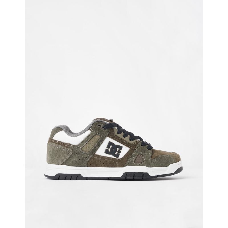DC Stag Skate Shoes – Khaki/DarkOlive