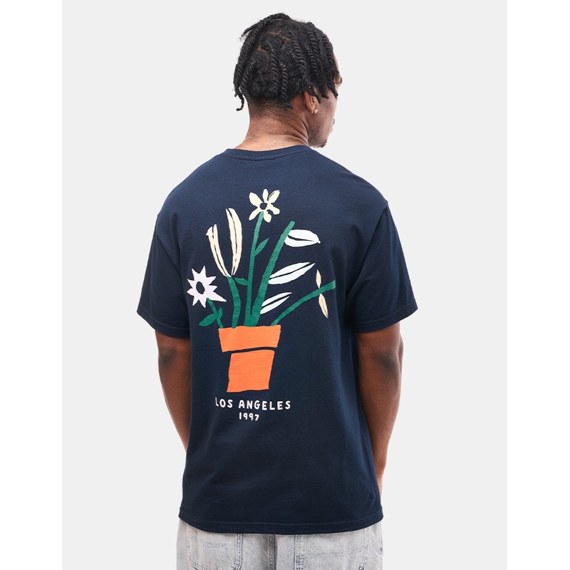 The Quiet Life Floral T-Shirt – Navy