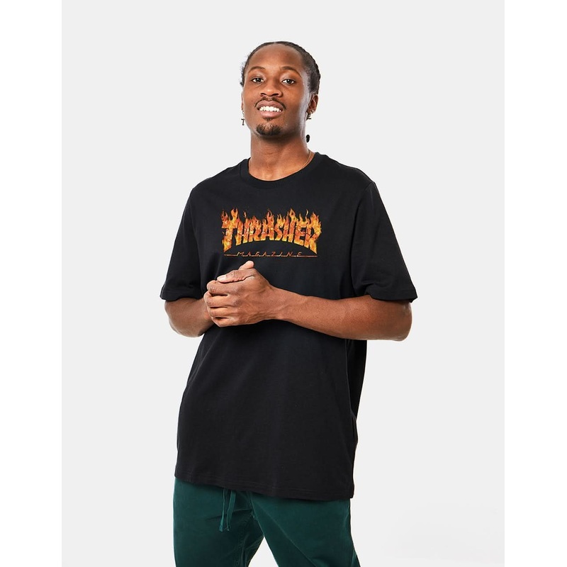 Thrasher Inferno T-Shirt – Black