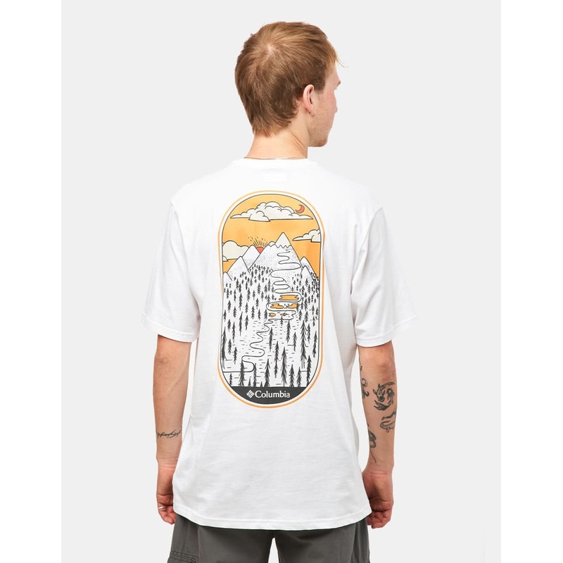Columbia Rockaway River T-Shirt – White/Winding Wonder