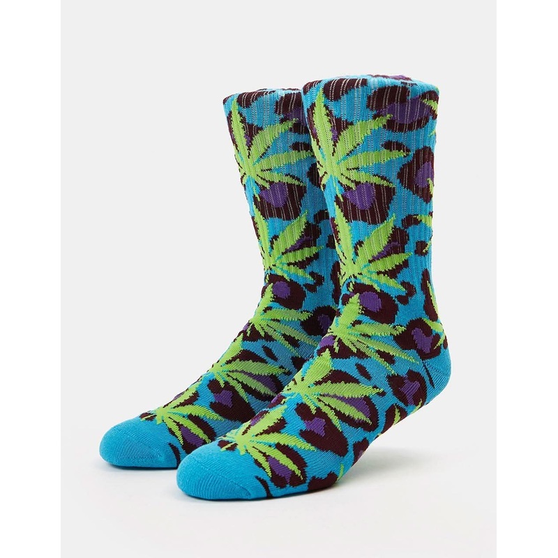 HUF Wildlife Plantlife Sock – Blue