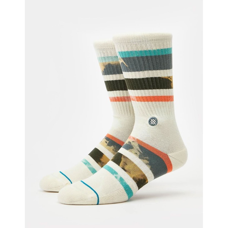 Stance Brong Crew INFIKNIT Socks – Vintage White