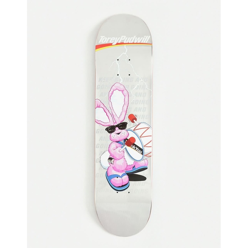 Thank You Pudwill Keep Going Skateboard Deck