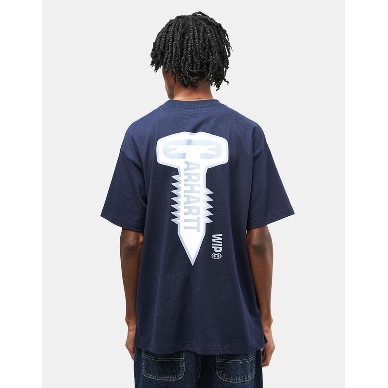 Carhartt WIP Cross Screw T-Shirt – Air Force Blue