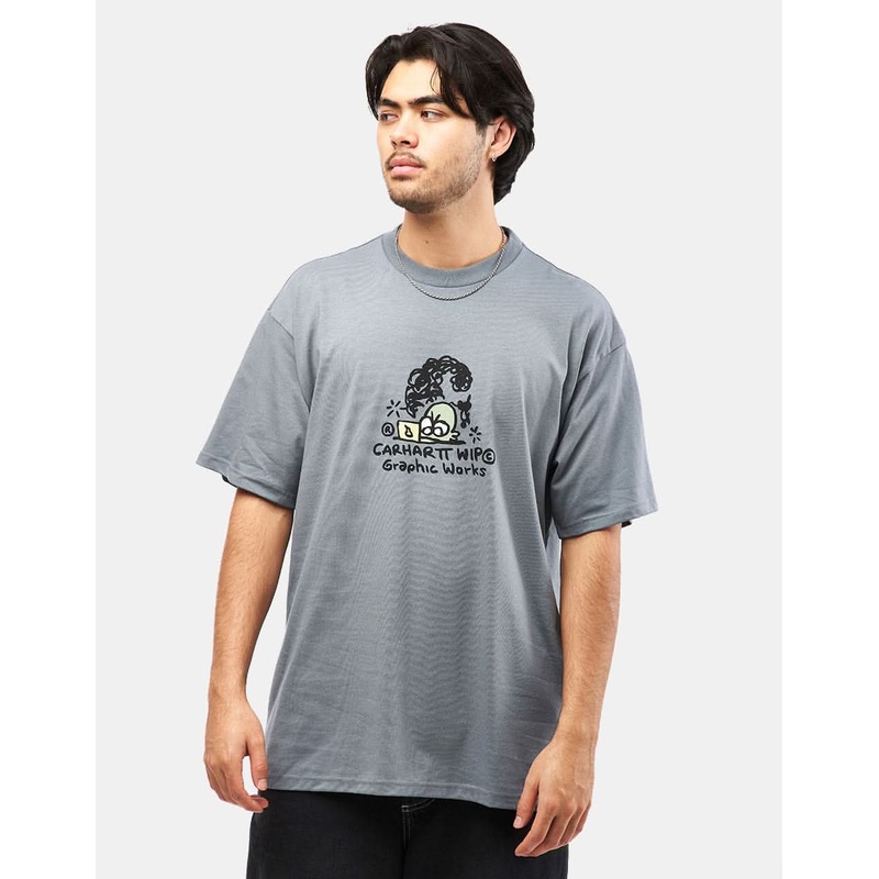 Carhartt WIP Graphic Works T-Shirt – Dove Grey