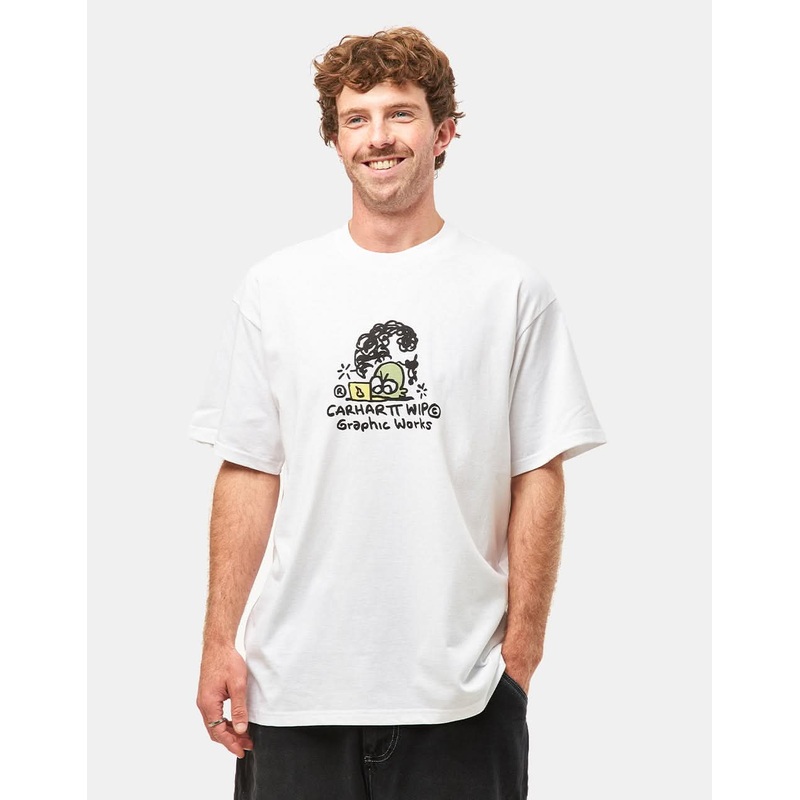 Carhartt WIP Graphic Works T-Shirt – White