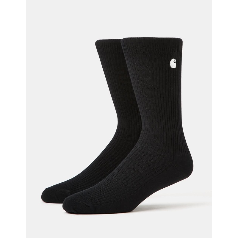 Carhartt WIP Madison Pack Socks – Black/White