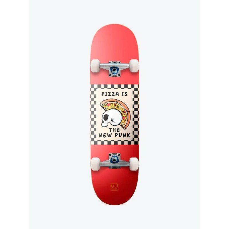 Tricks New Punk Mid Complete Skateboard – 8 x 29.5