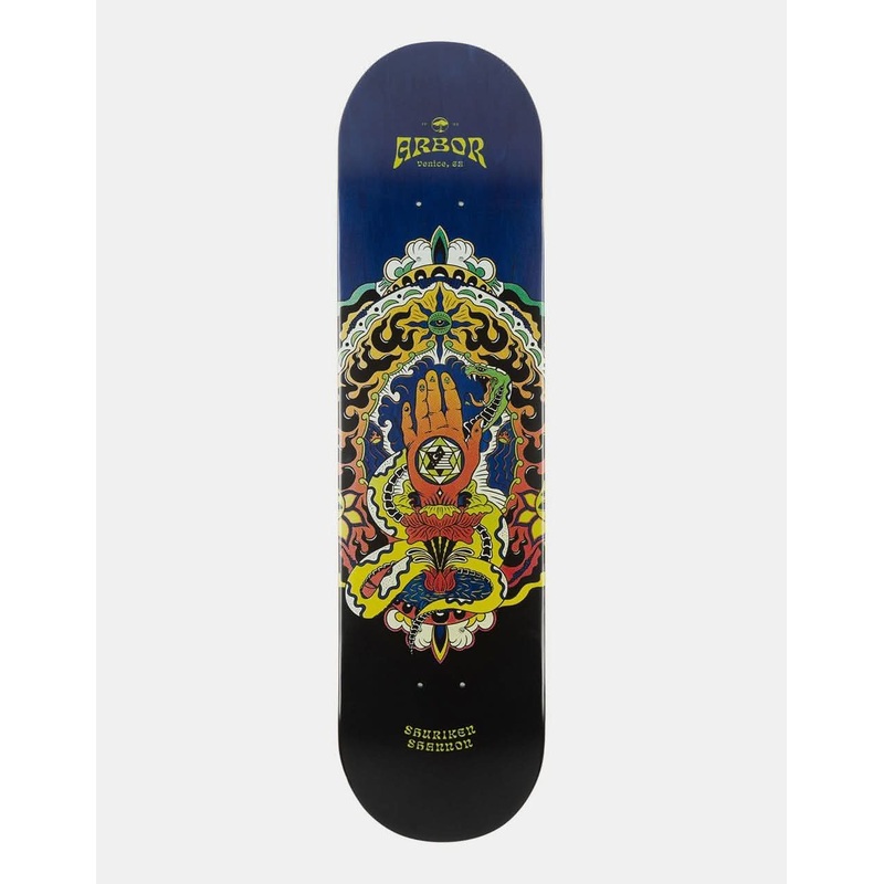 Arbor Shuriken Cosmic Skateboard Deck – 8