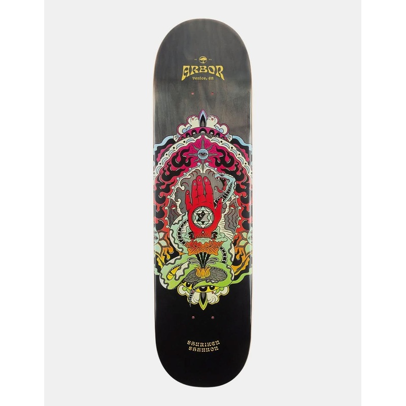 Arbor Shuriken Cosmic Skateboard Deck – 8.25