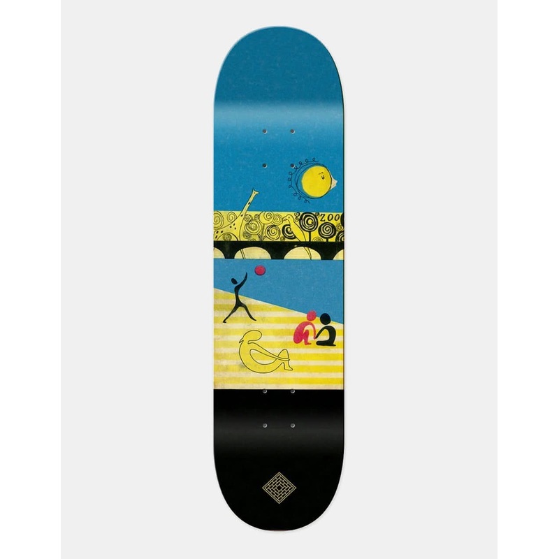 The National Skateboard Co. Midday HC Skateboard Deck – 8.375