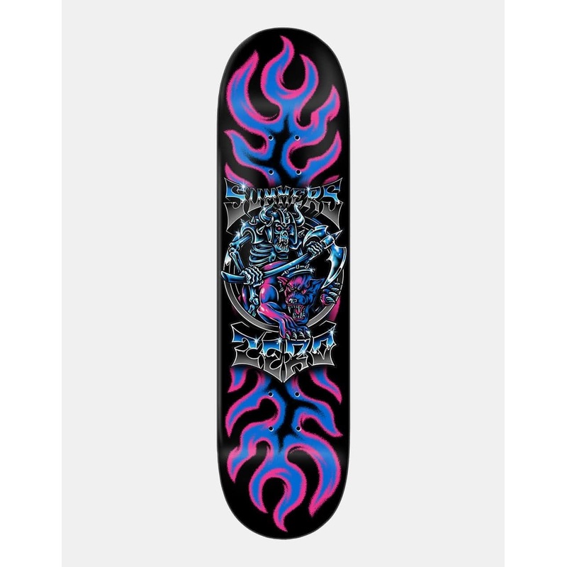 Zero Summers Chrome Skateboard Deck – 8.375