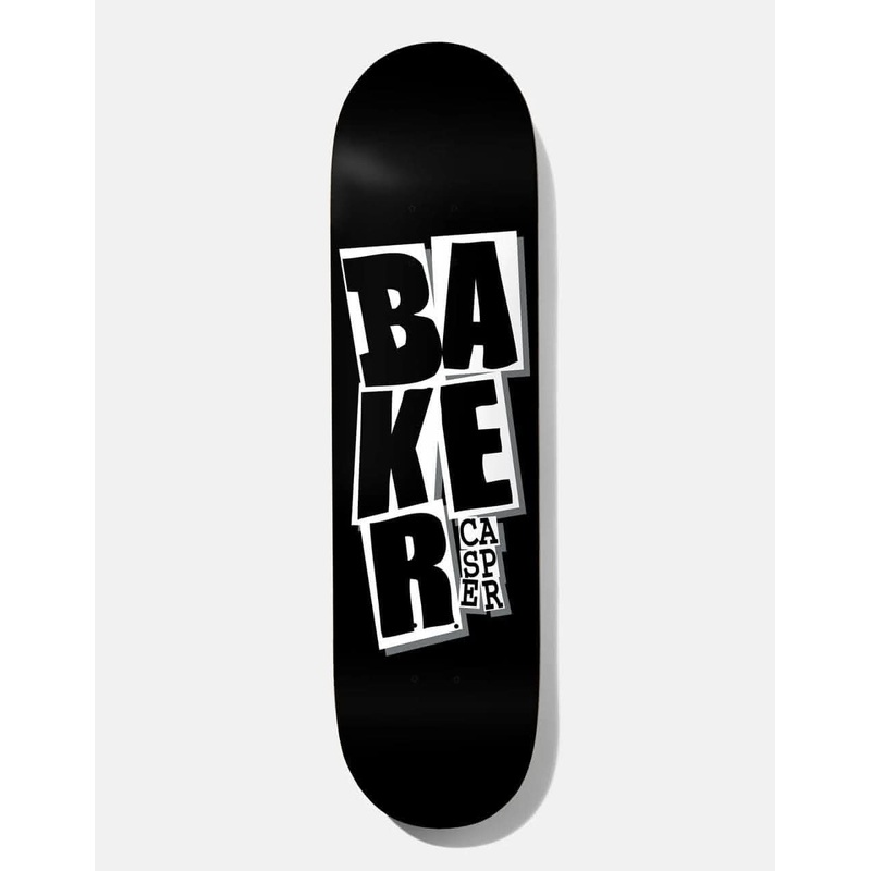 Baker Casper Stacked B2 Skateboard Deck – 8.5
