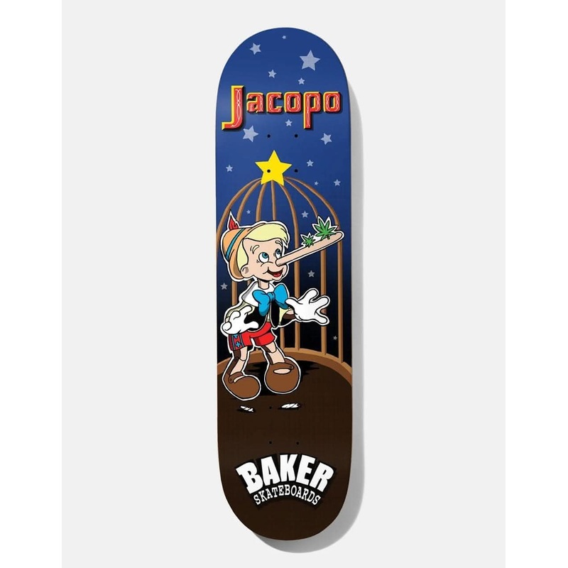Baker Jacopo Lies Skateboard Deck – 8