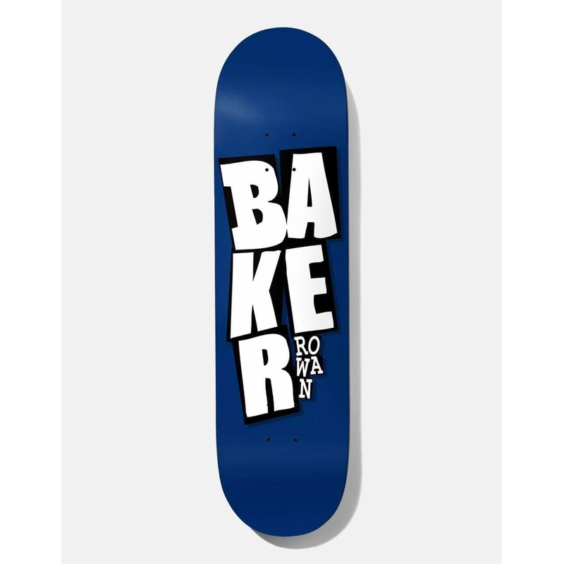 Baker Rowan Stacked B2 Skateboard Deck – 8.25
