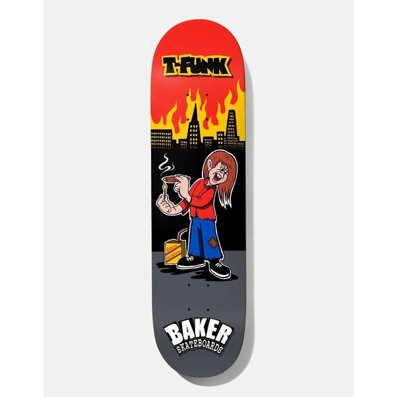 Baker T-Funk Lampwick Skateboard Deck – 8.25