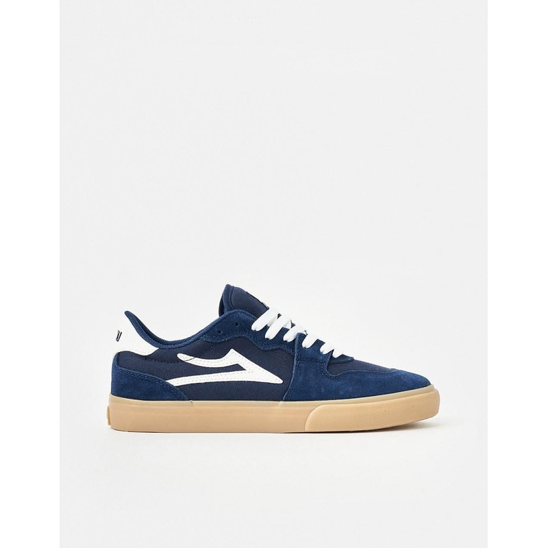 Lakai York Skate Shoes – Navy/Gum Suede