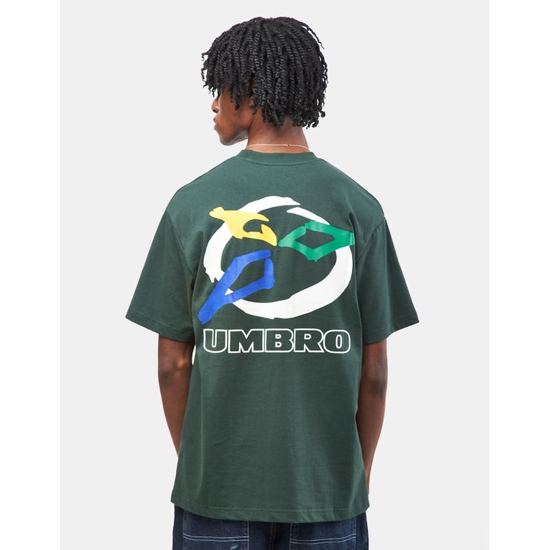 Butter Goods x Umbro Ball T-Shirt – Dark Forest