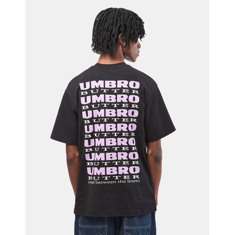 Butter Goods x Umbro Lines T-Shirt – Black