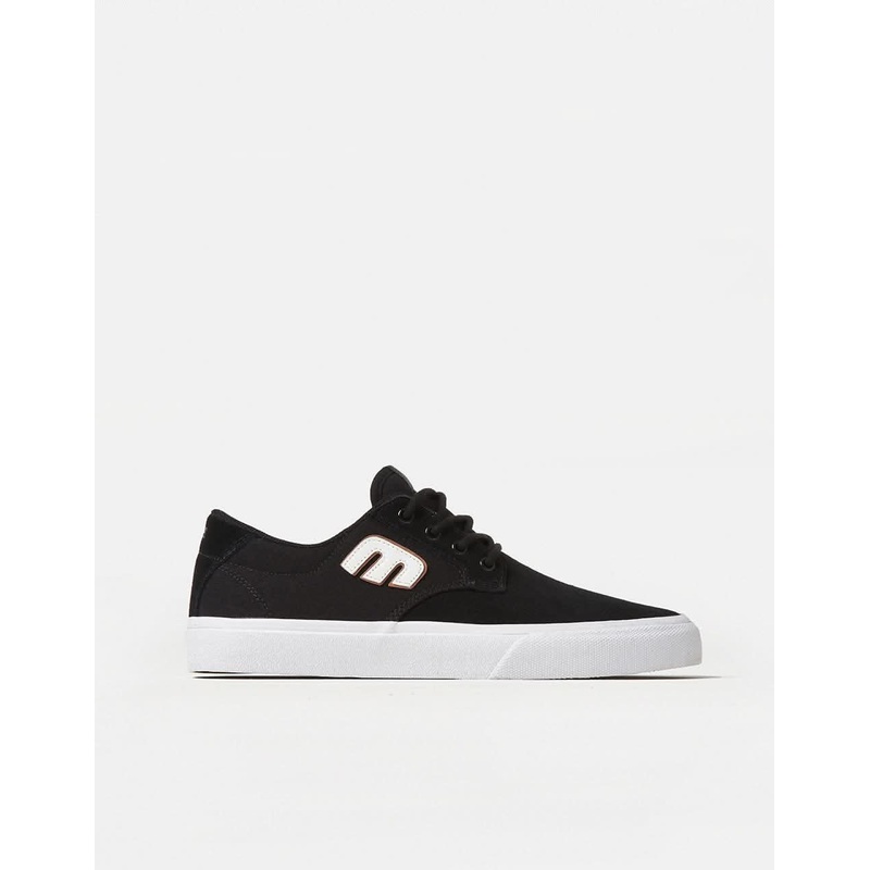 Etnies Barge Plus Skate Shoes – Black/White OWJT941458353614