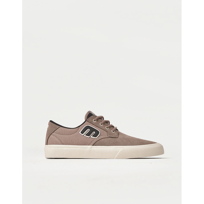 Etnies Barge Plus Skate Shoes – Warm Grey/Black