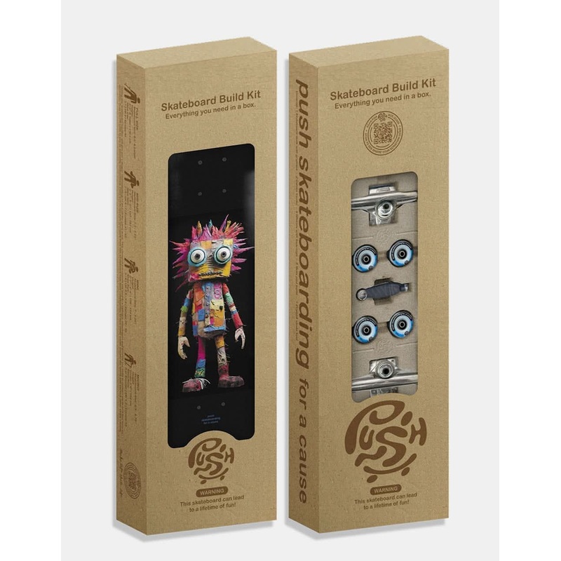 Push Rag Doll Guy FP Incomplete Skateboard – 8