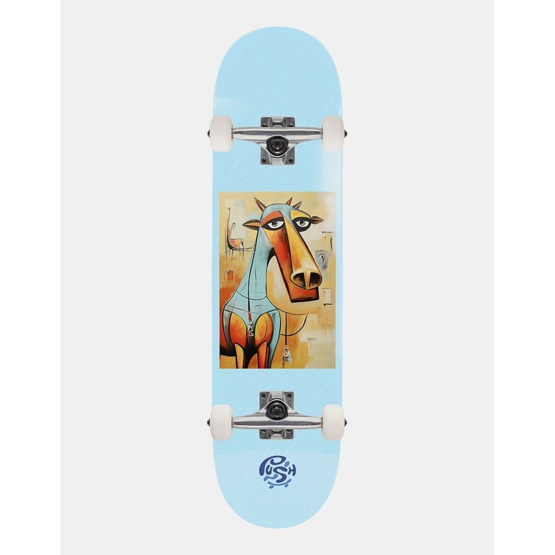 Push x Make Life Skate Life Tunisia Complete Skateboard – 8.5