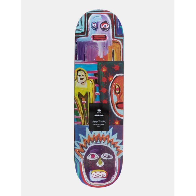 Arbor Gresyon Collage Skateboard Deck – 8.625