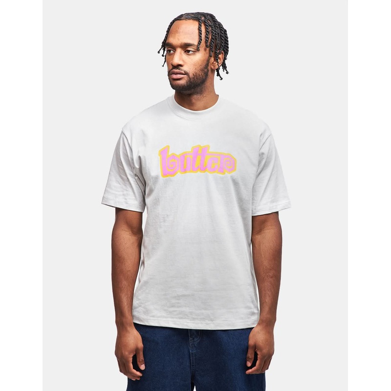 Butter Goods Swirl T-Shirt – Cement