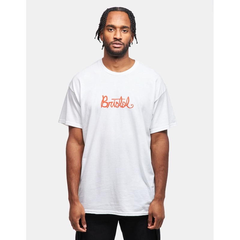 Chocolate x  ‘Bristol’ Flip the Script T-Shirt – White