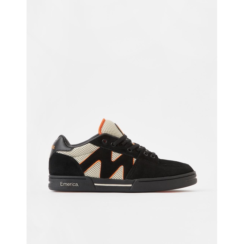 Emerica OG-1 Skate Shoes – Black/Tan/Orange