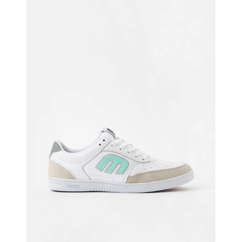 etnies The Aurelien Skate Shoes – White/Mint