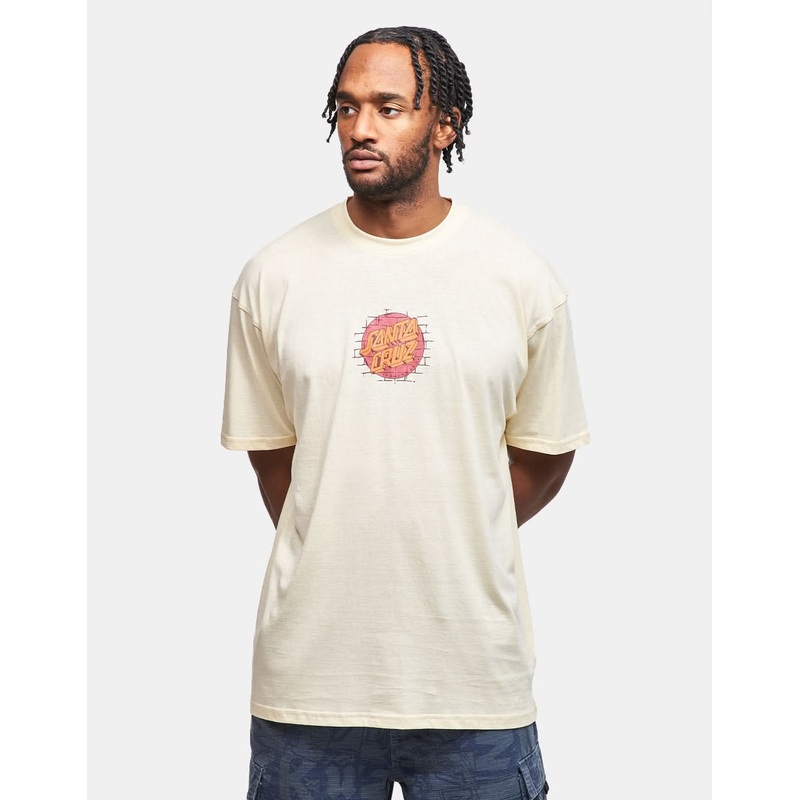 Santa Cruz Scrawl Brick Dot Front T-Shirt – Calico