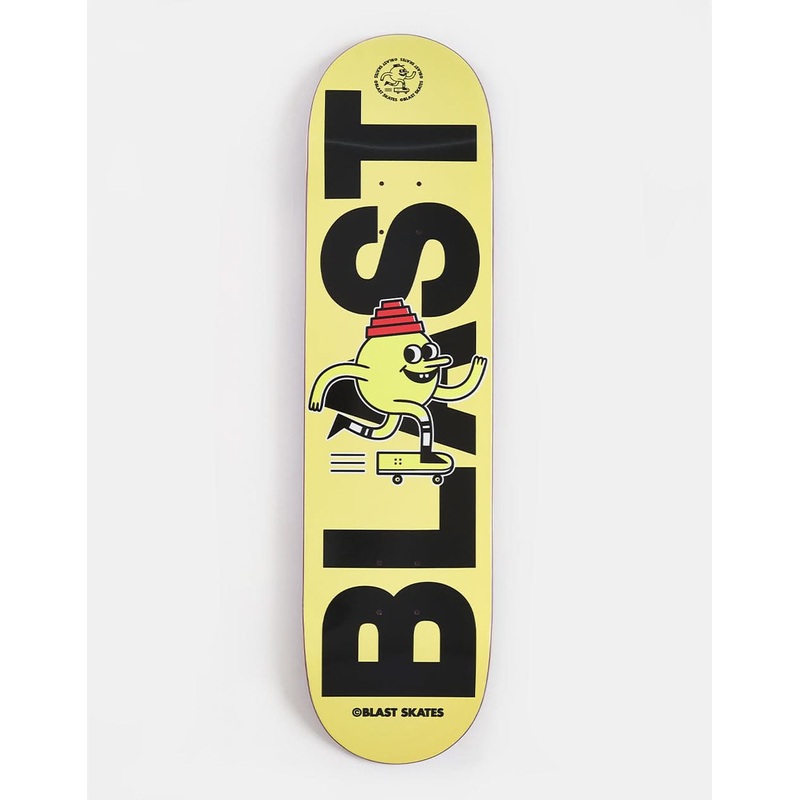 Blast Skates Energy Dome Mascot Logo ‘TWIN TAIL’ Skateboard Deck