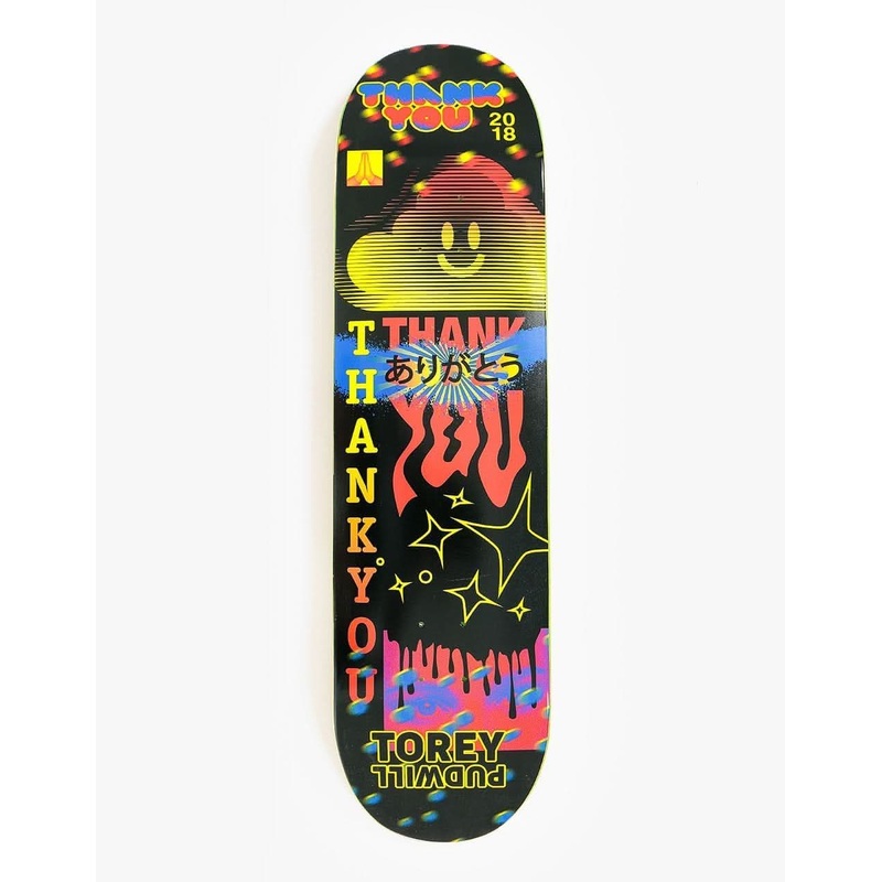 Thank You Pudwill Fly Tiger Skateboard Deck