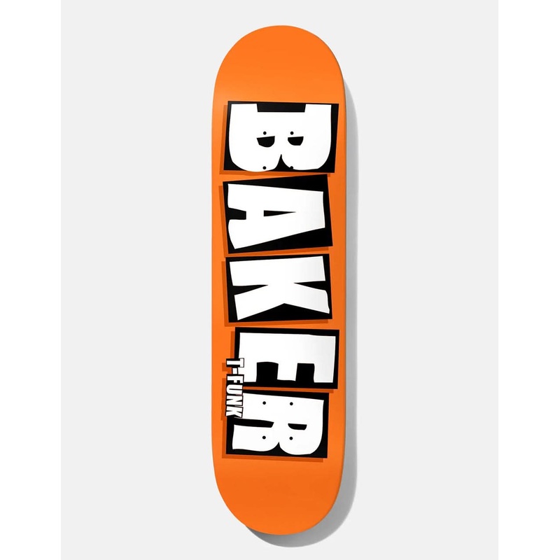 Baker T-Funk Brand Name B2 Skateboard Deck – 8.25