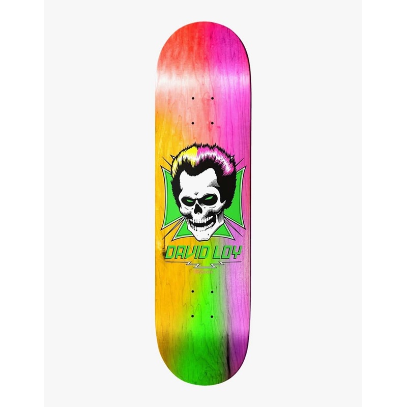 Birdhouse Loy Skull Rainbow Skateboard Deck – 8.38
