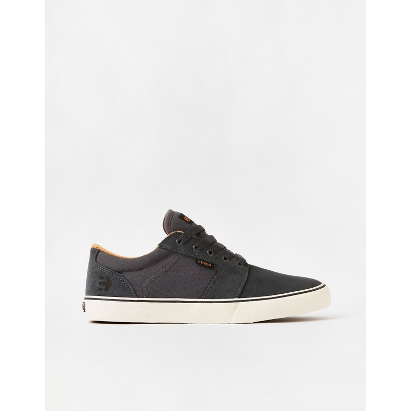 Etnies Barge LS Skate Shoes – Dark Grey/Black/Orange