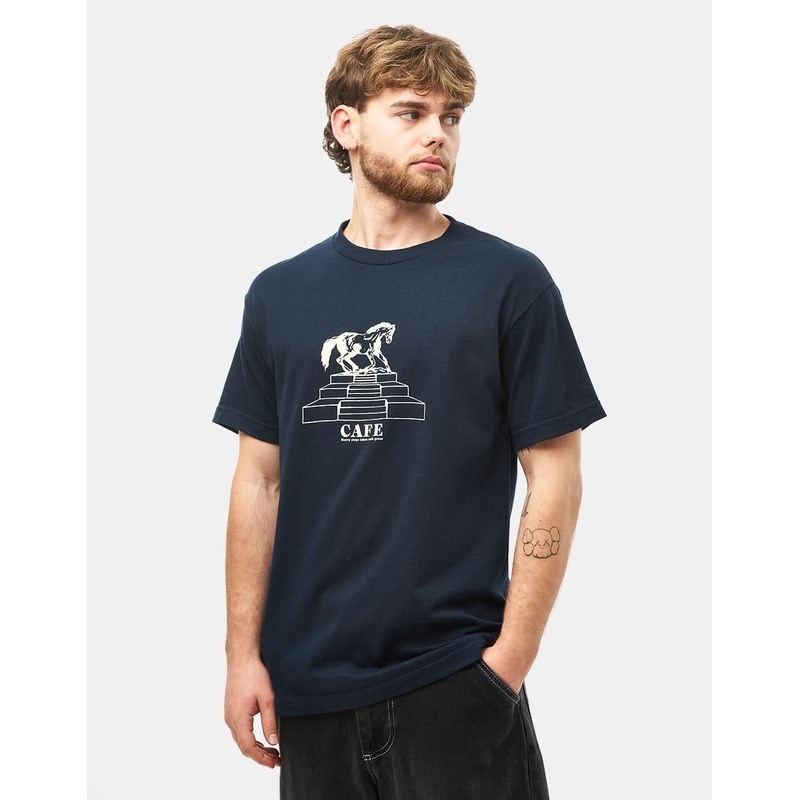 Skateboard Cafe Homeground T-Shirt – Navy
