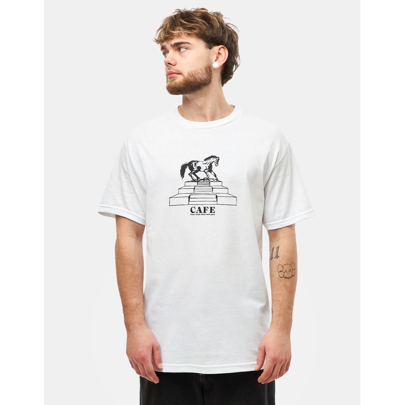 Skateboard Cafe Homeground T-Shirt – White