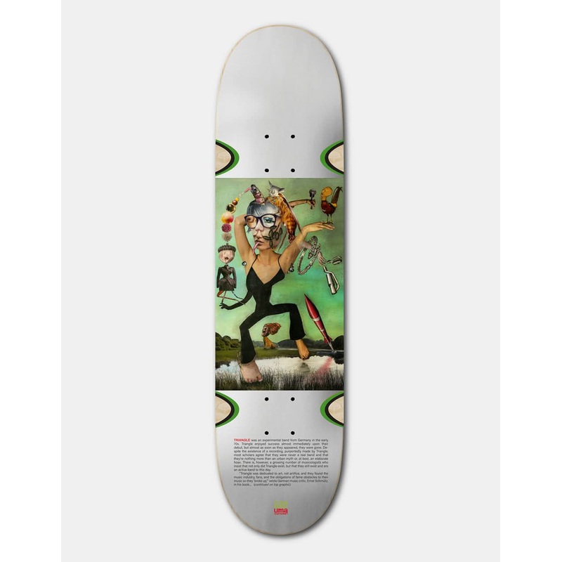 UMAVERSE Cody Triangle Skateboard Deck – 8.5