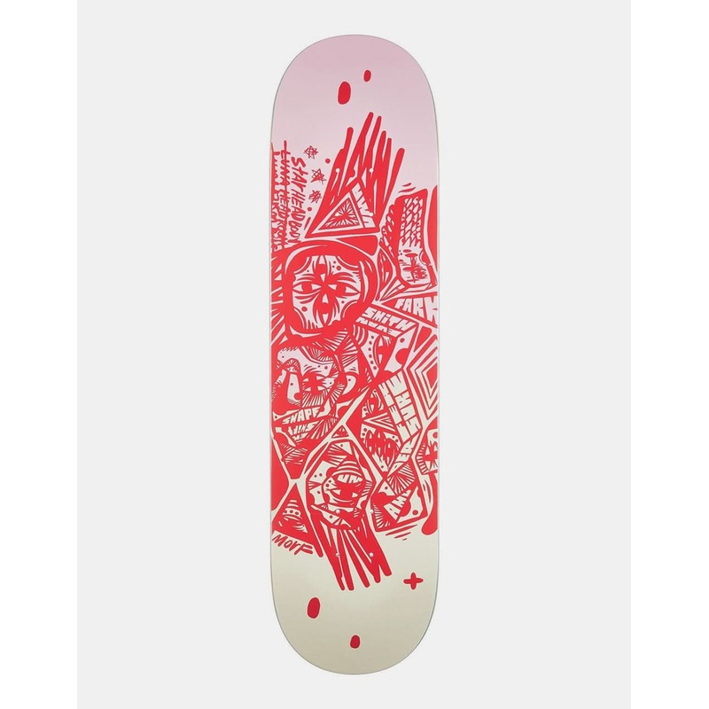 UMAVERSE Evan Right Said Red Skateboard Deck – 8.25
