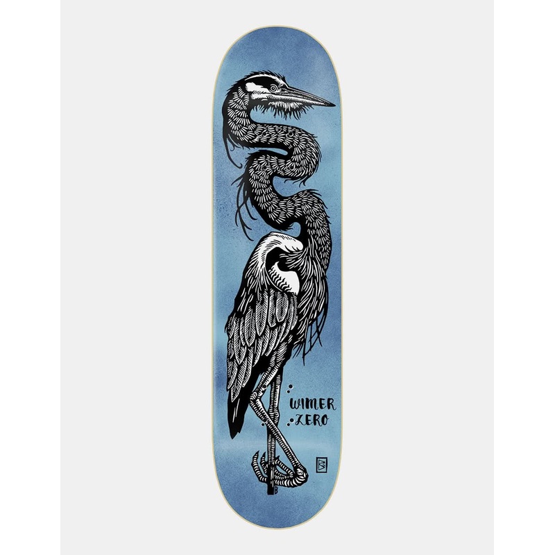 Zero Wimer Heron Skateboard Deck – 8.25