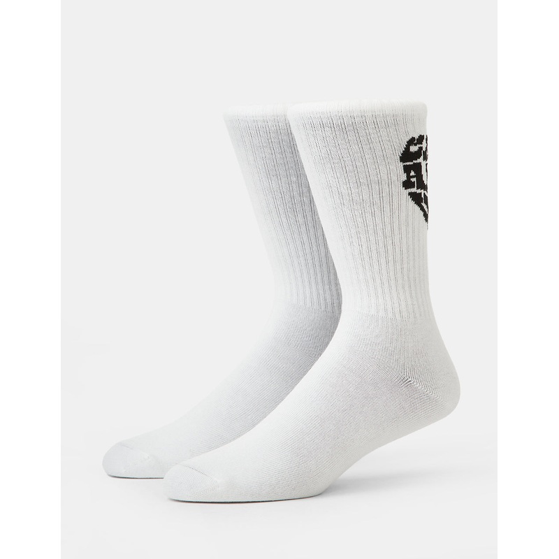 Carhartt WIP Heartbreaker Socks – White/Black